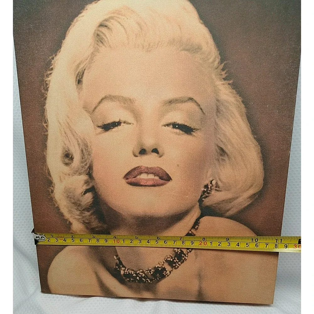 Marilyn Monroe Portrait Photographic Art Print Felt Backing Classic Vintage